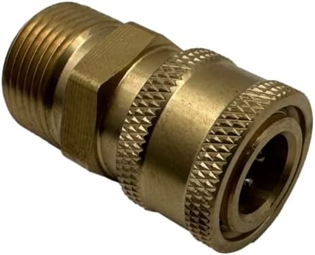 FGDCHNJ Pressure Washer Extension Wand Set – 17” M22-1.5 + 13.5” Quick Connect Spray Lance with M22 to 1/4” Adapter
